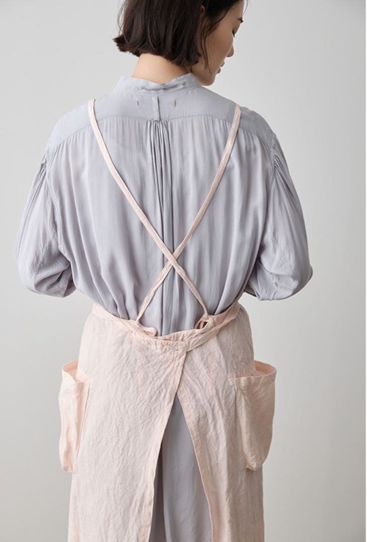 suzuki takayuki リネンエプロン 黒 新品未使用品 - メルカリ