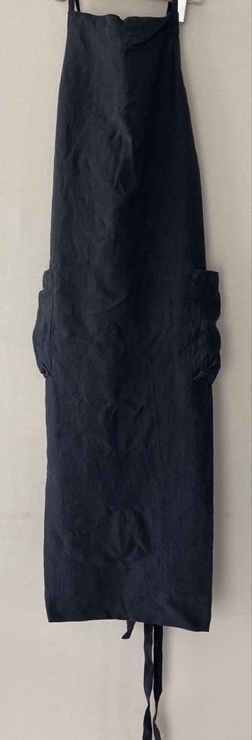 suzuki takayuki リネンエプロン 黒 新品未使用品 - メルカリ