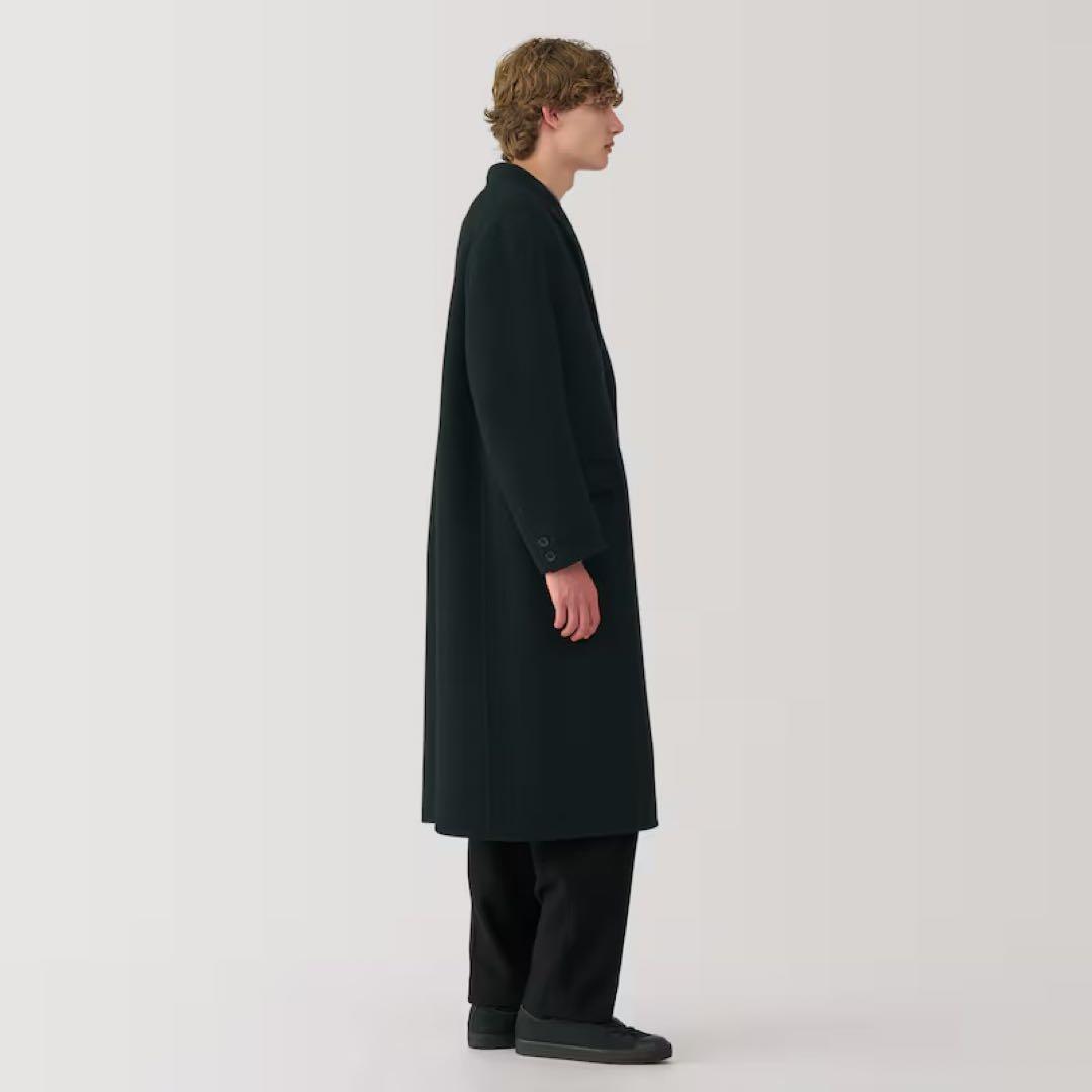 MUJI Labo カシミヤ混チェスターコート - メルカリ