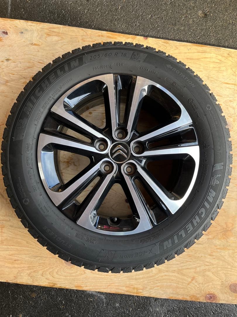 シトロエン ベルランゴ 純正スタッドレスホイールセット - メルカリ
