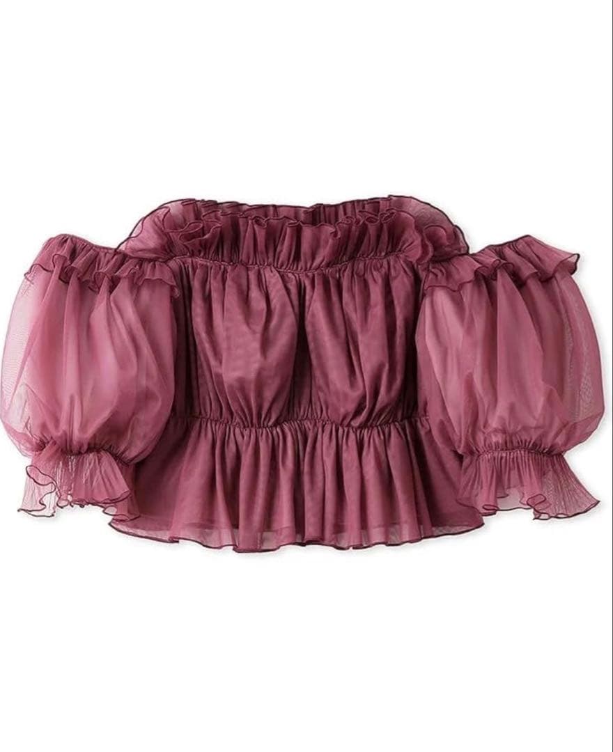 snidel ギャザー オフショル ブラウス - メルカリ