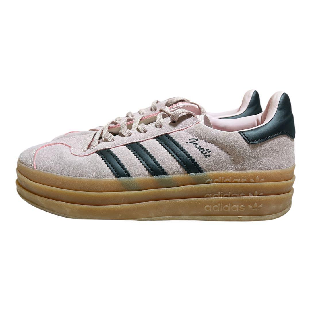 adidas アディダス Gazelle ガゼル 厚底スニーカー 23.5cm