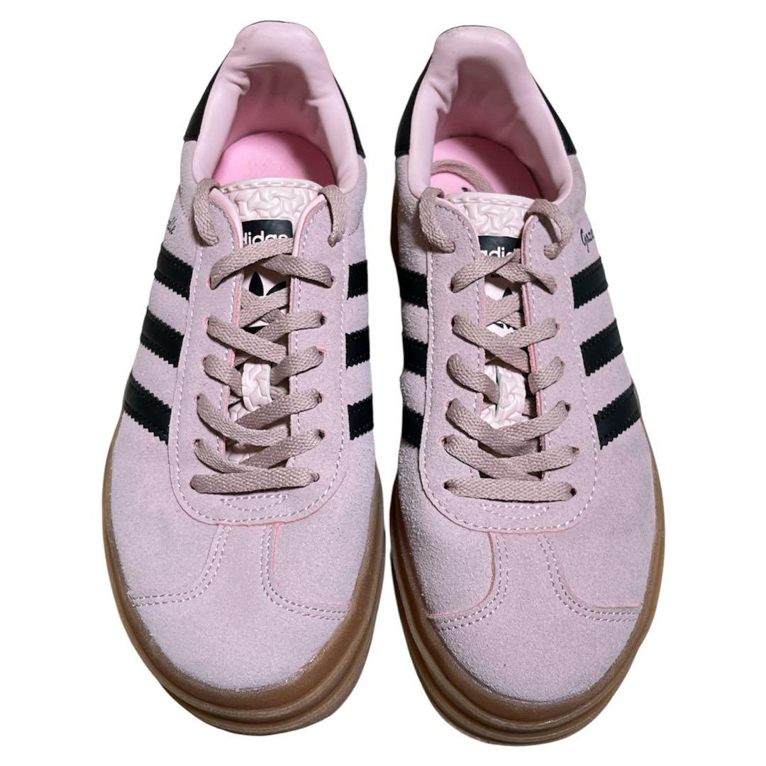 adidas アディダス Gazelle ガゼル 厚底スニーカー 23.5cm