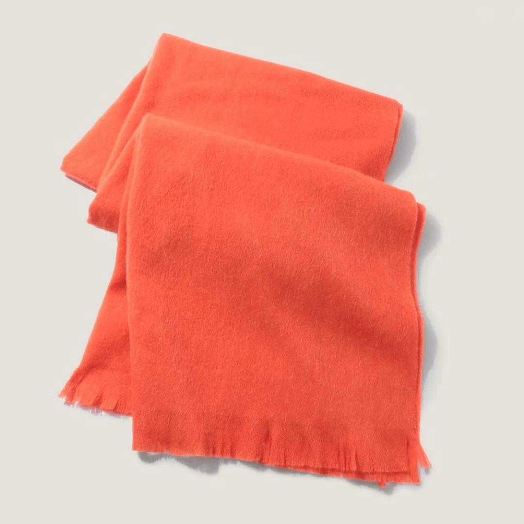 ASAUCE MELERアソースメレ スーリーアルパカシャギーストール マフラー