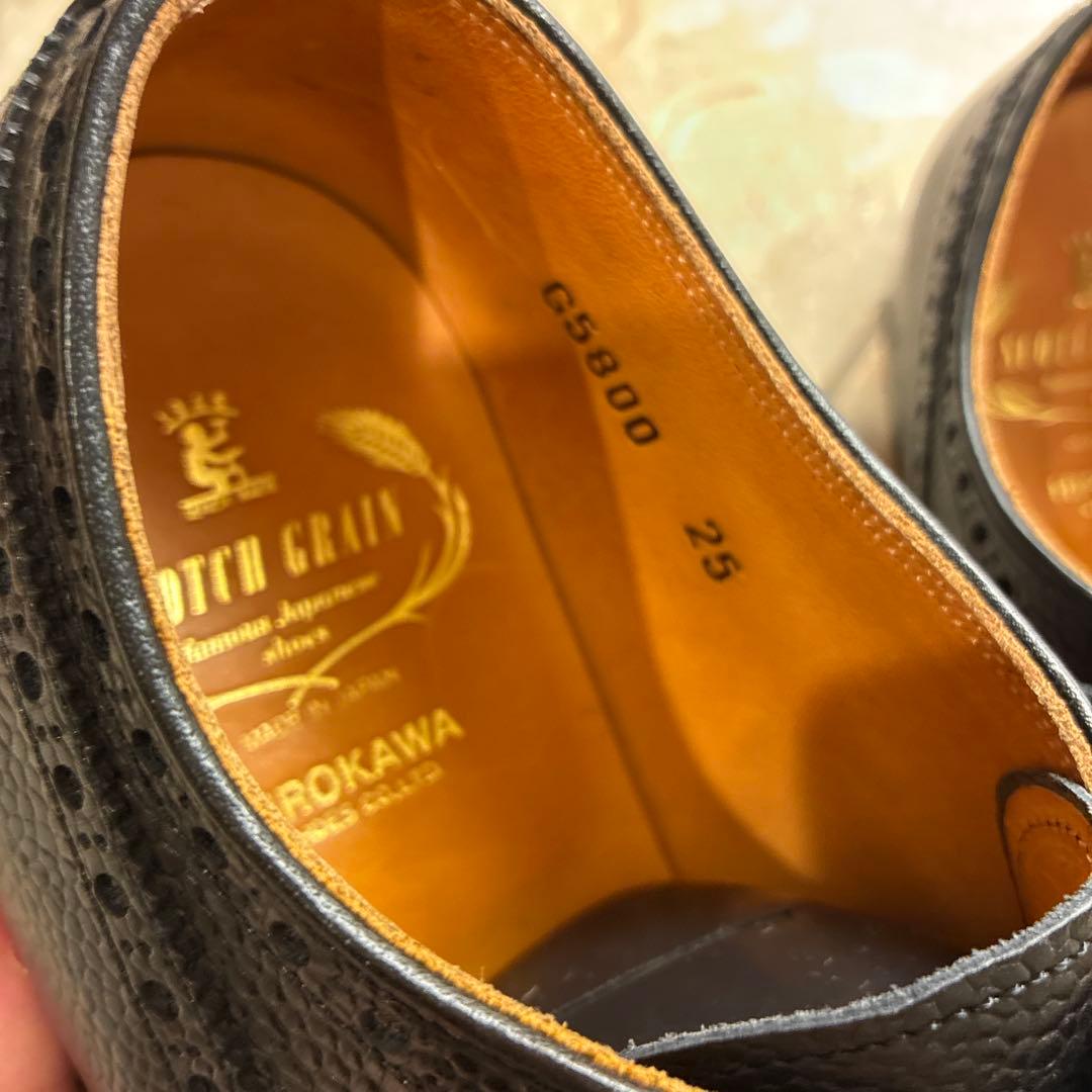 SCOTCH GRAIN ウイングチップ　25.0EE