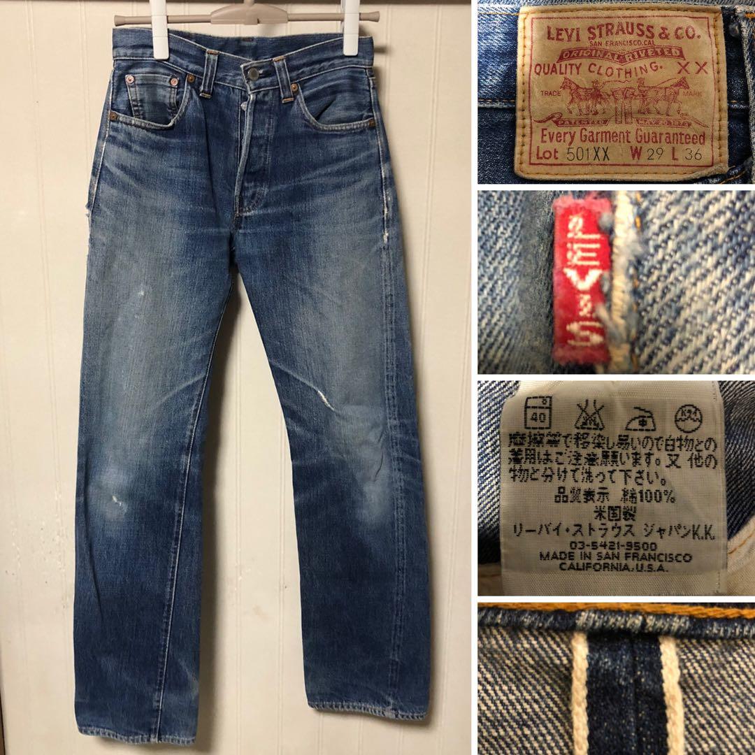 USA製 Levi's 501XX 復刻 Vintage BigE 赤耳 W29 - メルカリ