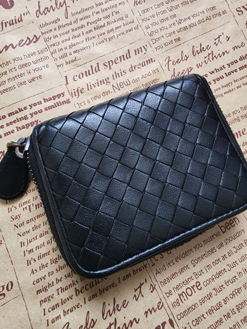 綺麗 ボッテガヴェネタ 編み込み コインケース 小銭入れ ミニ財布