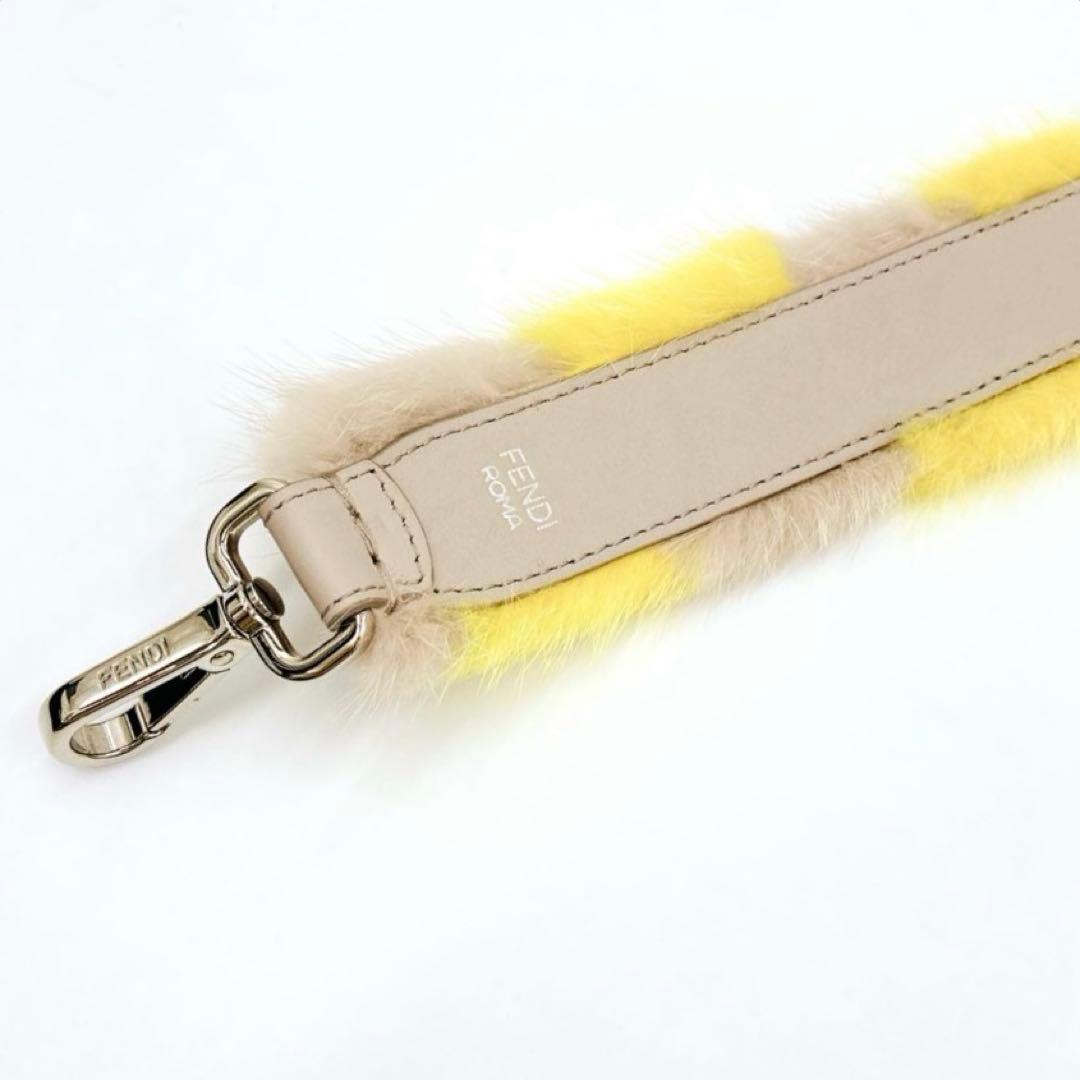 FENDI ミニストラップユー ミンクファー ショルダーストラップ