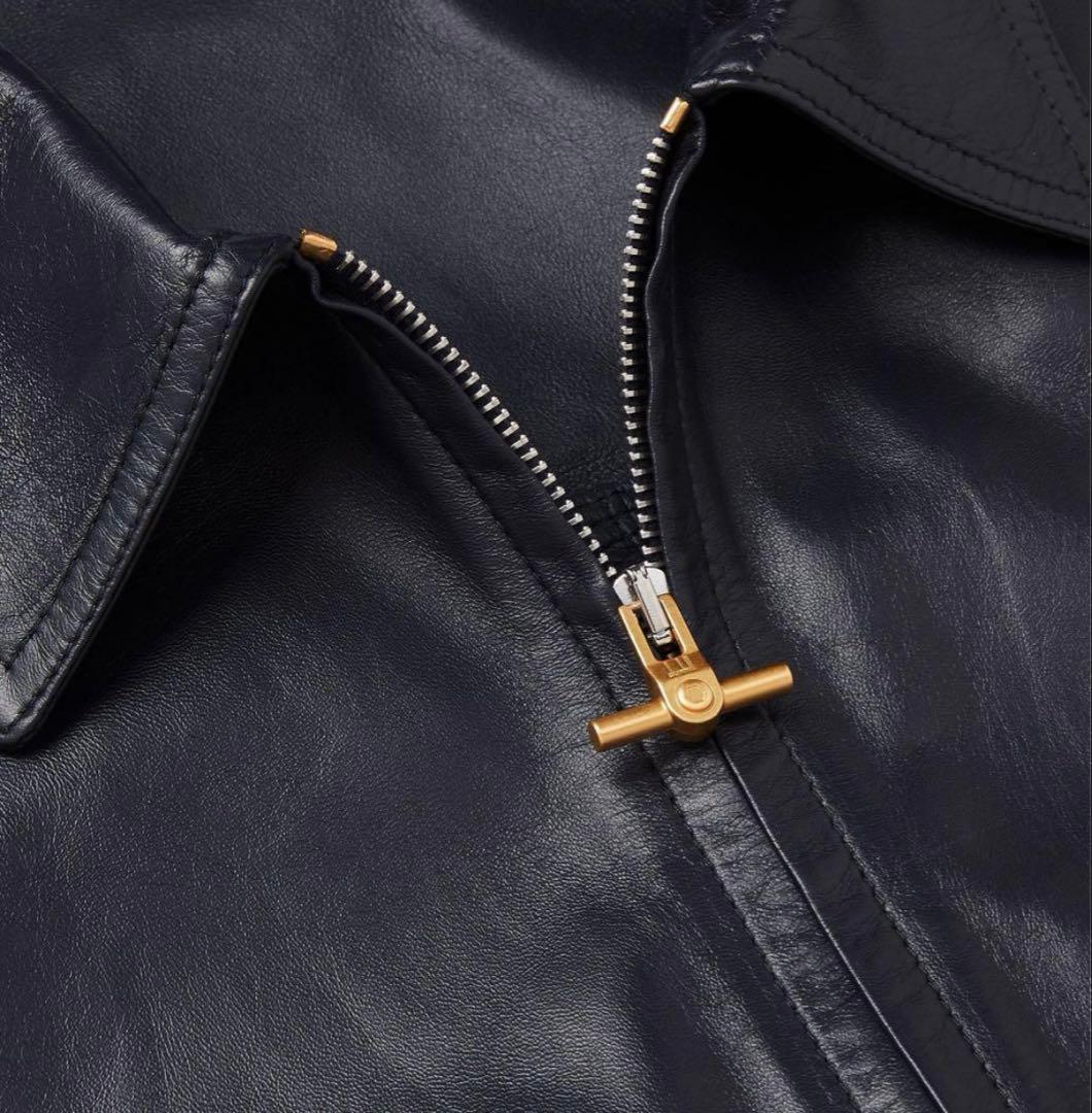 専用！定価約30万円【赤字覚悟】dunhill レザー ジャケット 黒 中古・古着通販】dunhill (ダンヒル) レザージャケット ブラック