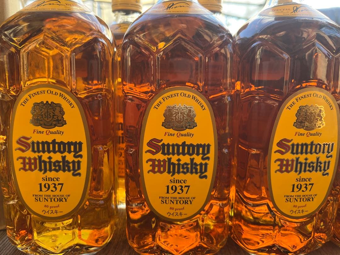 サントリーウイスキー 2012年　古酒　700ml 角 12本セット　送料無料