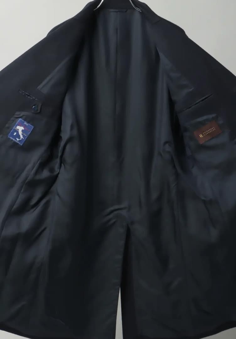 ユニバーサルランゲージ ピュアカシミヤビーバーシングルチェスター