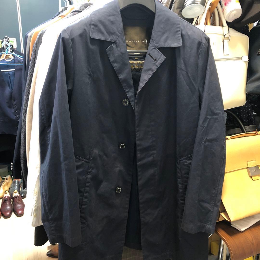 ピースガーデンさま専用　MACKINTOSH コートヒルトンスーツ合計2着 DUNFORD】【Loro Piana Fabric】ウールツイルステンカラーコート