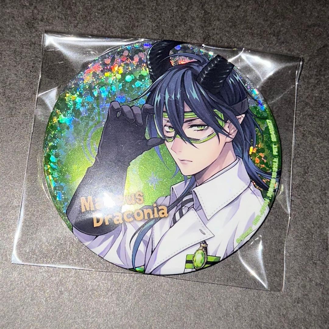 ツイステ ナムコ グリッター缶バッジ 実験着 マレウス - メルカリ