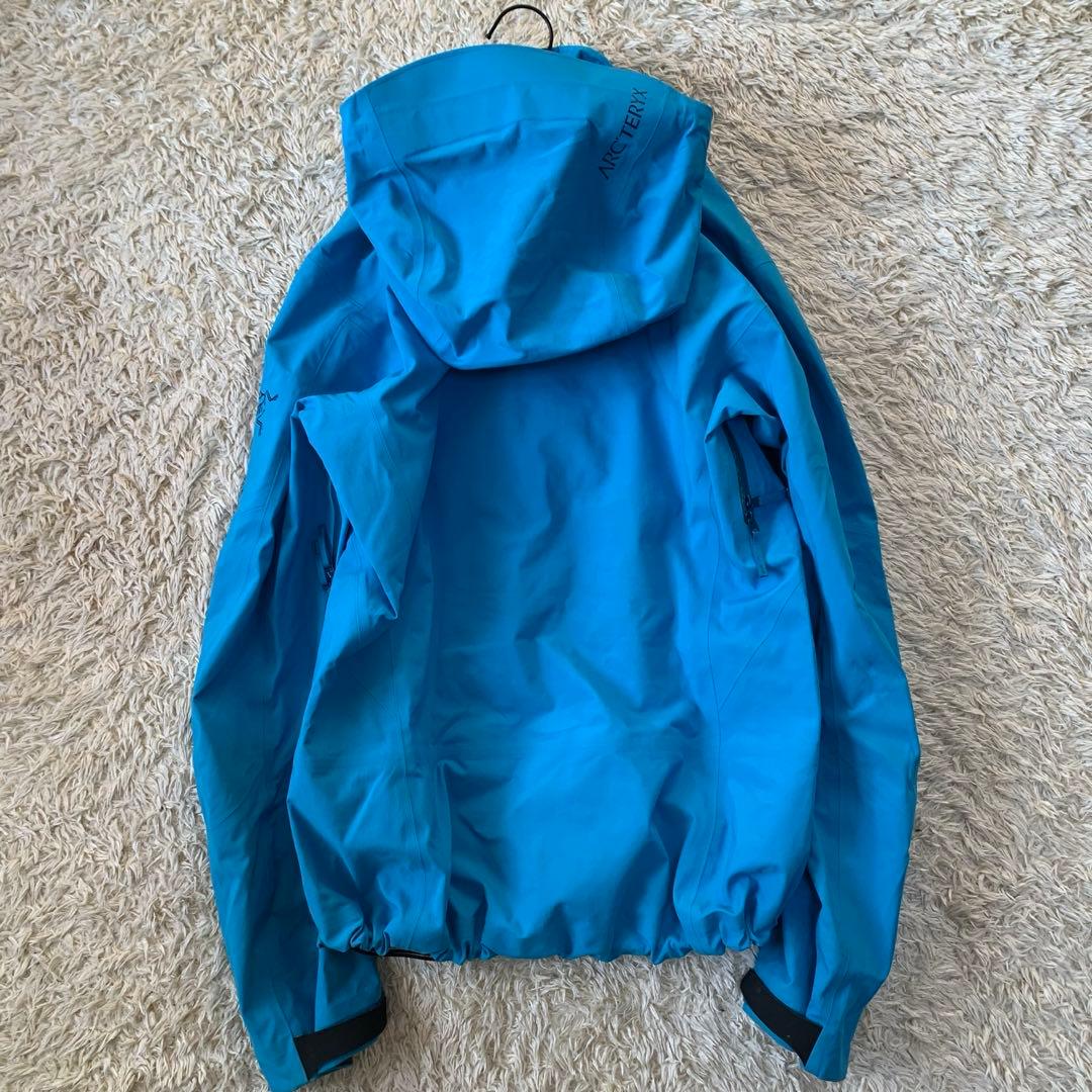 ARC'TERYX GORE-TEX ハードシェル S 水色 テック