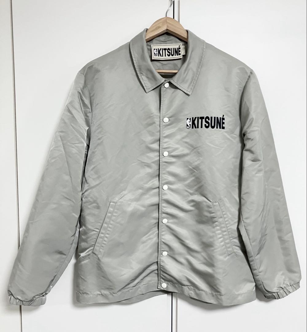 MAISON KITSUNEメゾンキツネ✖️NBAコラボのコーチジャケット L - メルカリ