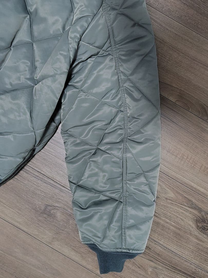 【極美品】ALPHA × monkeytime キルテッドサイドジップ MA―1