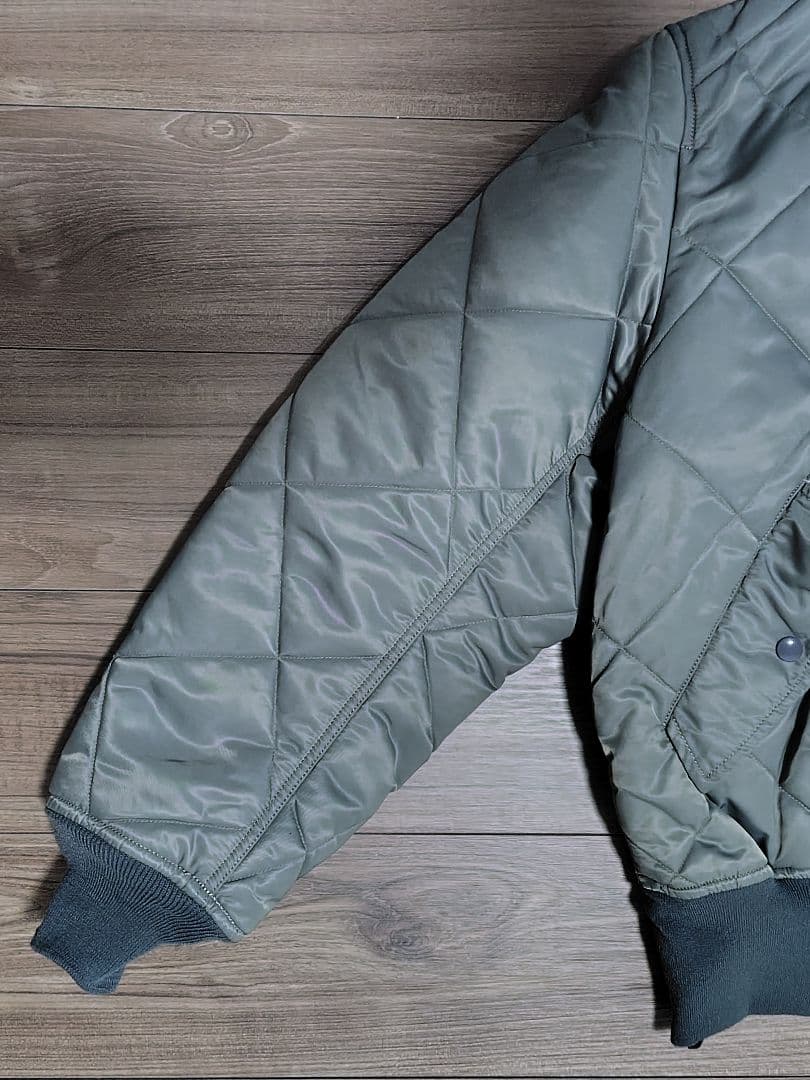 【極美品】ALPHA × monkeytime キルテッドサイドジップ MA―1