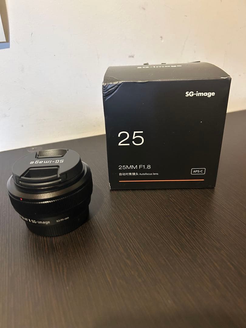 SG-image 25mm F1.8 AF Xマウント SG-image AF 25mm F1.8 富士フイルムXマウント APS-C ブラック