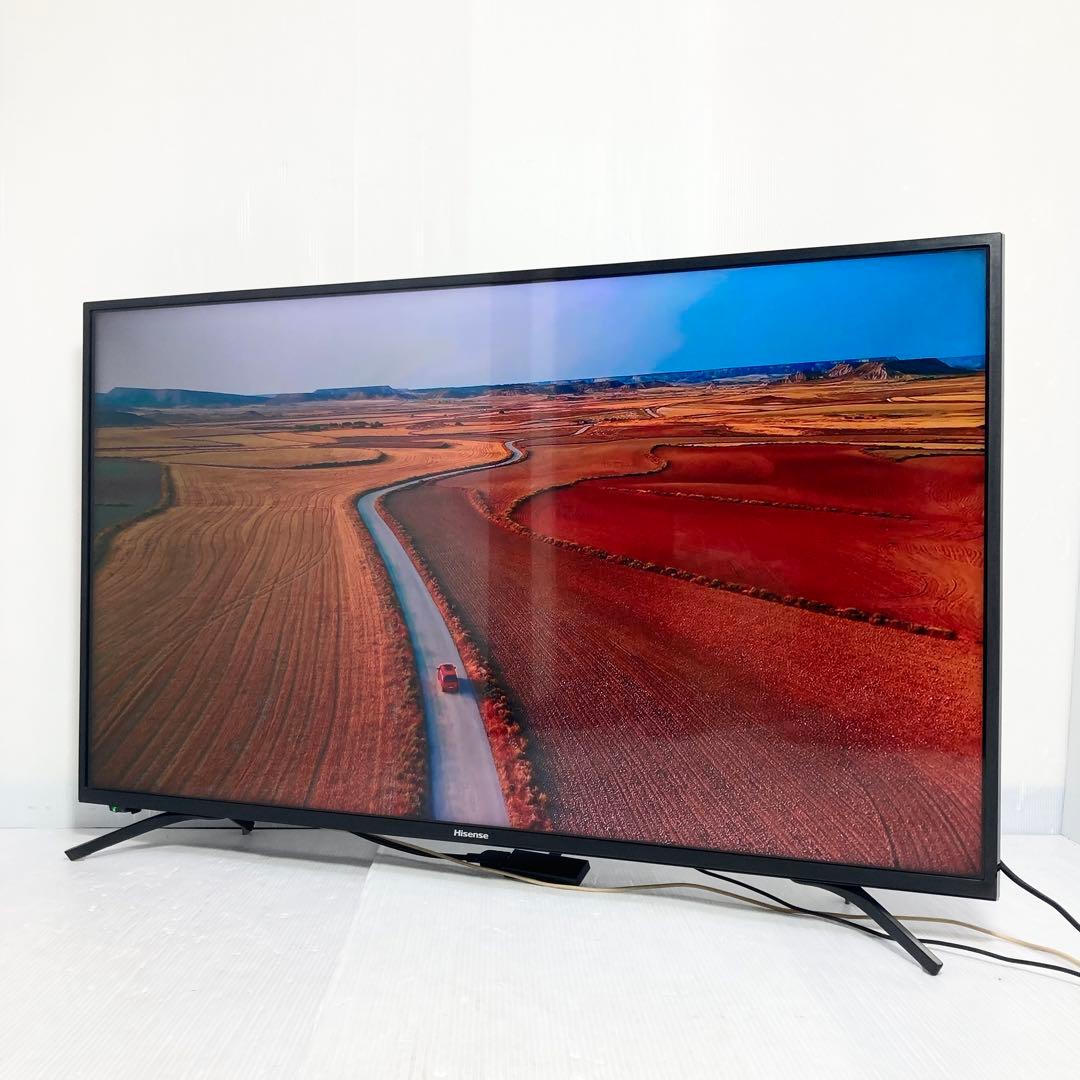 極美品 ハイセンス 43インチ 4K対応液晶テレビ 43F60E 2019年製