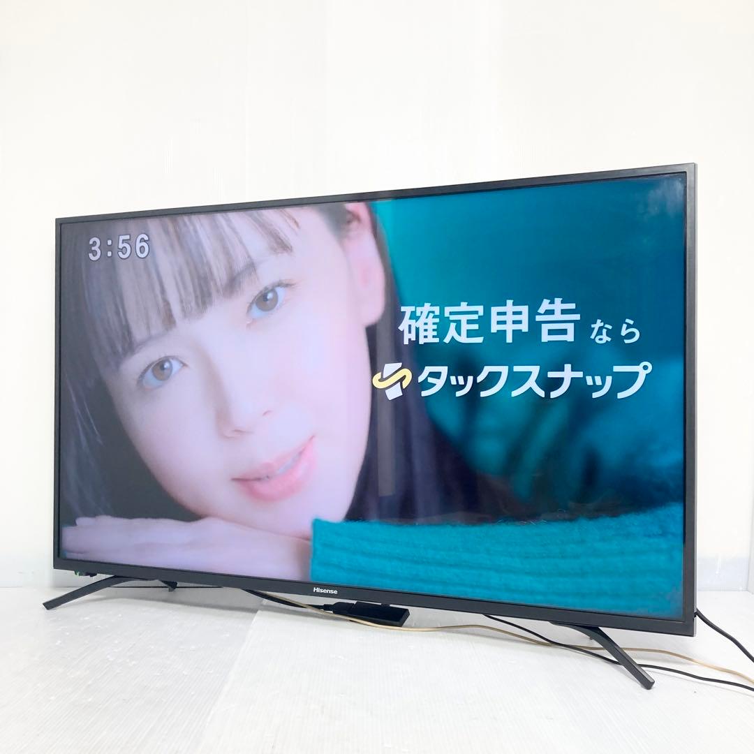 極美品 ハイセンス 43インチ 4K対応液晶テレビ 43F60E 2019年製