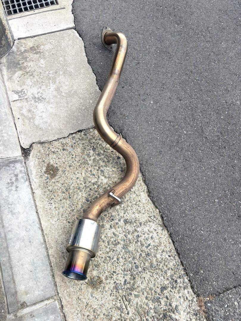 ハイエース　ディーゼル　柿本改マフラー