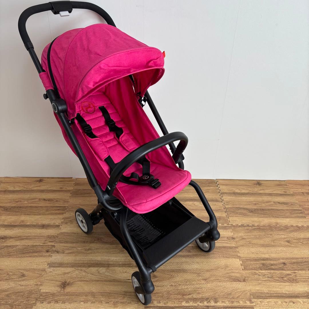 美品　サイベックス　cybex EEZY S パッションピンク ベビーカー 送料無料 サイベックス イージーS ツイスト パッションピンク cybex