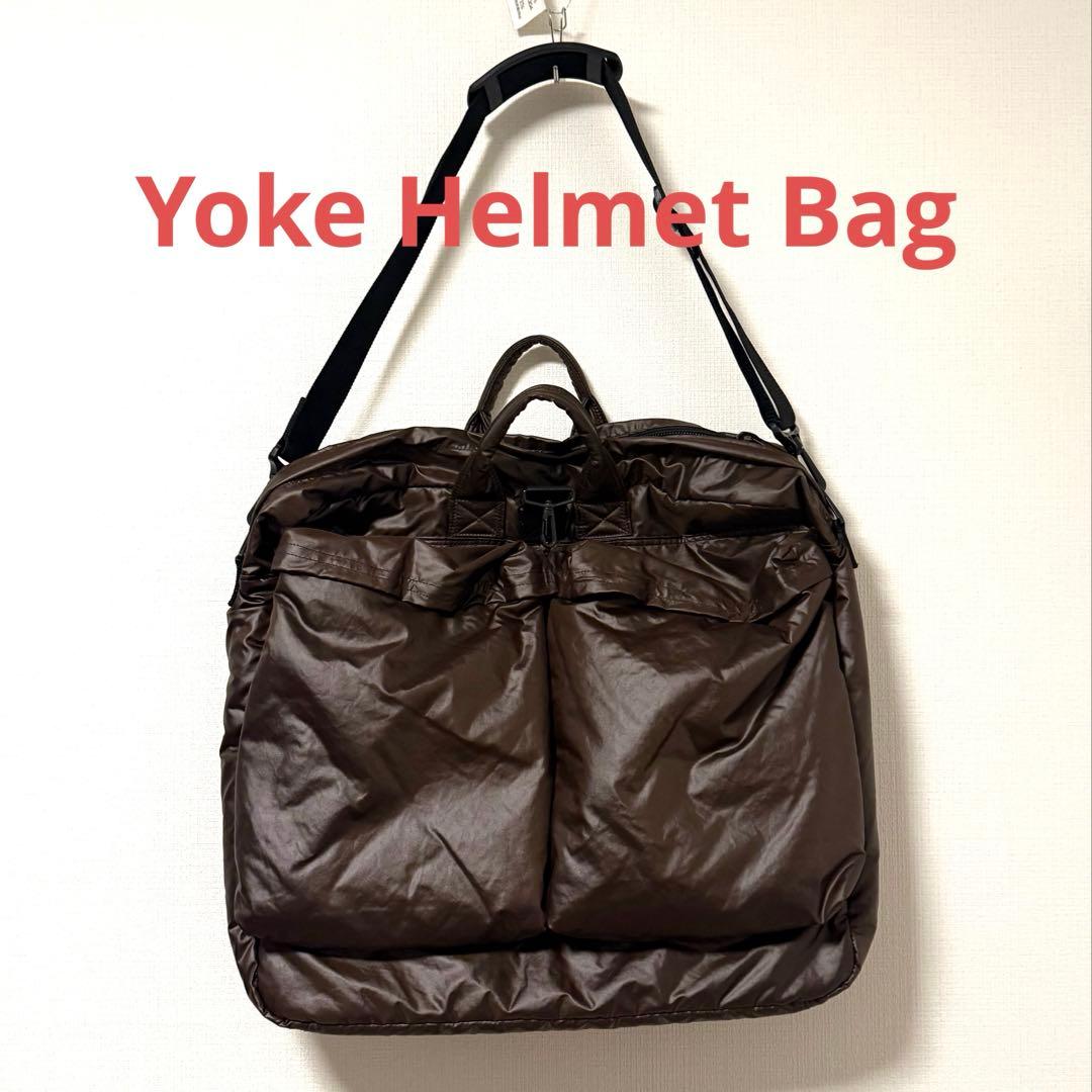 Yoke 24 AW Big Helmet Bag ブラウン - メルカリ