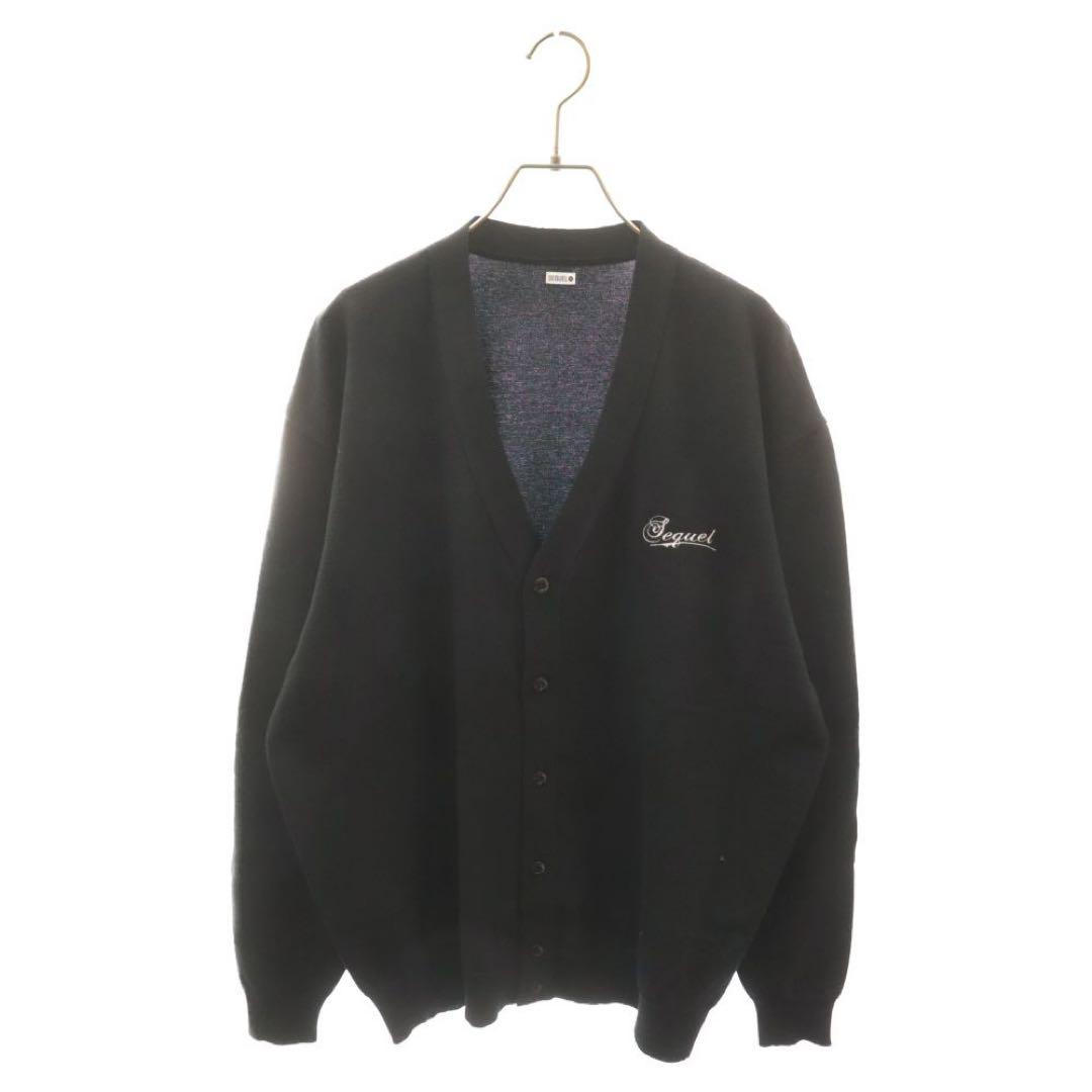 Sequel ブラック カーディガン S115820067 - トップス未開封・アウトレット