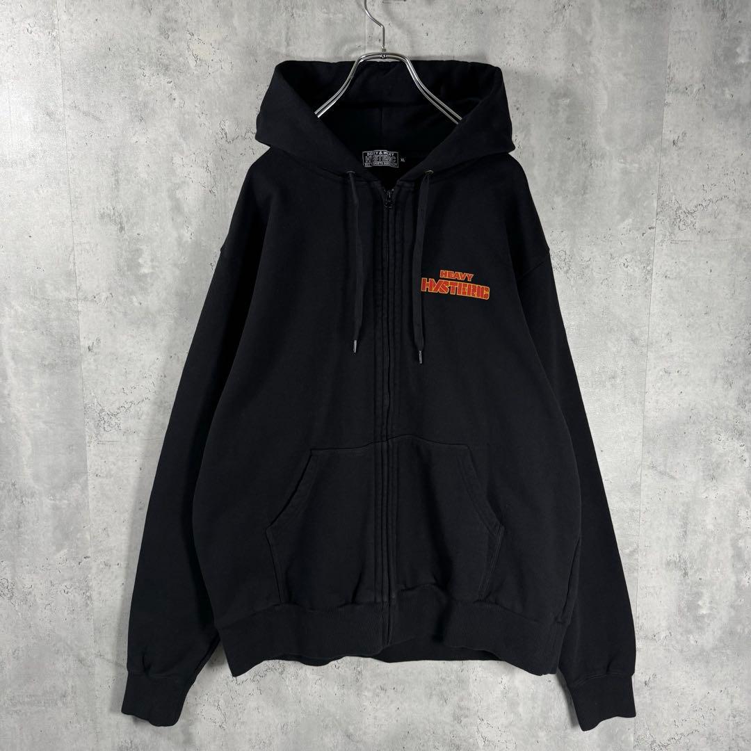 minଓ♡⃛さん専用】ヒステリックグラマー ジップパーカー XL 黒