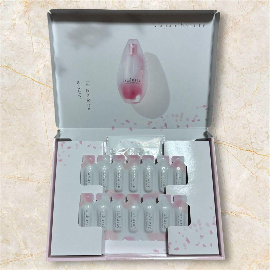 サクラエ ダブルアクションセラム0.5ml×14（7日分）1ml×4包 計18包
