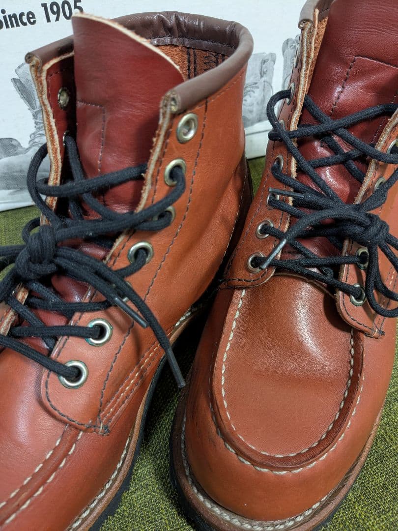 廃盤 希少 レッドウィング 8175 モックトゥ ブーツ 23cm - メルカリ