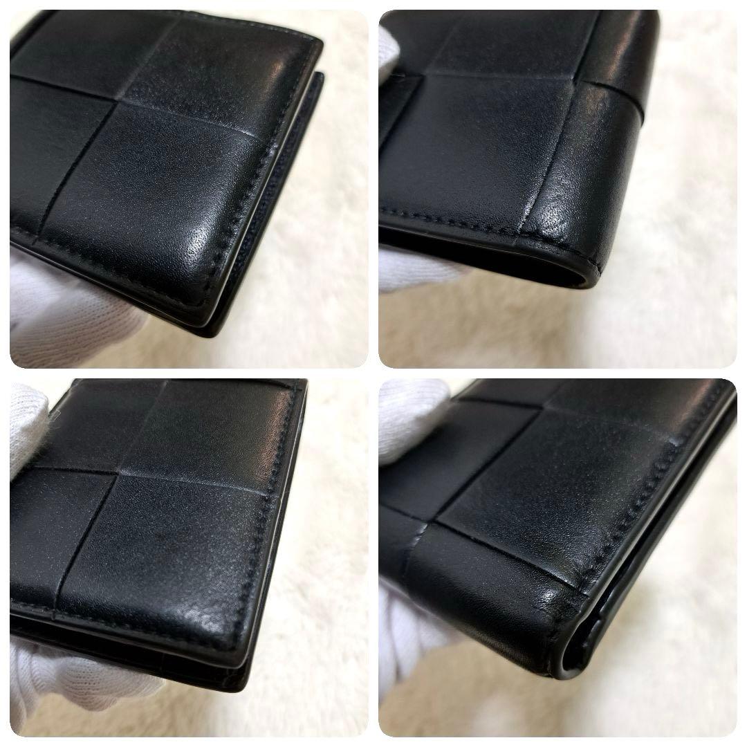 아자아자 様専用✨極美品 RFID搭載✨ボッテガ 二つ折り カセット 小銭