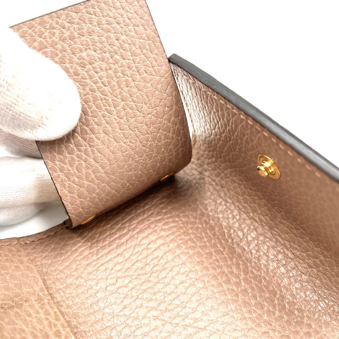 【未使用保管品】グッチ 6連キーケース マーモント GGスプリーム ベージュ