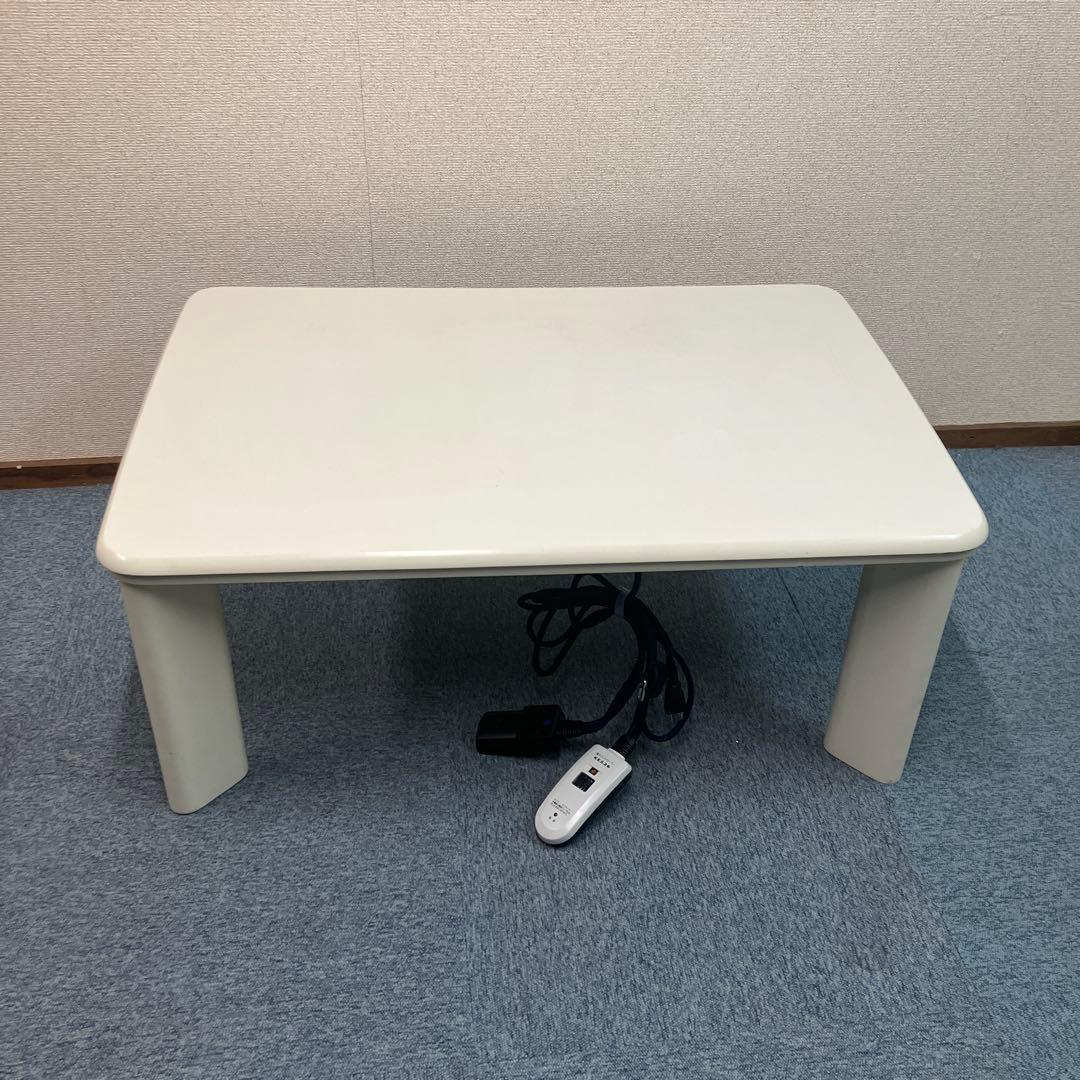 25209人感センサー タイマー付　ホワイト 長方形 こたつ 電源コード付き ユアサプライムス.com｜メトロ電気工業 こたつコード BC-2PL(A) 2ピン