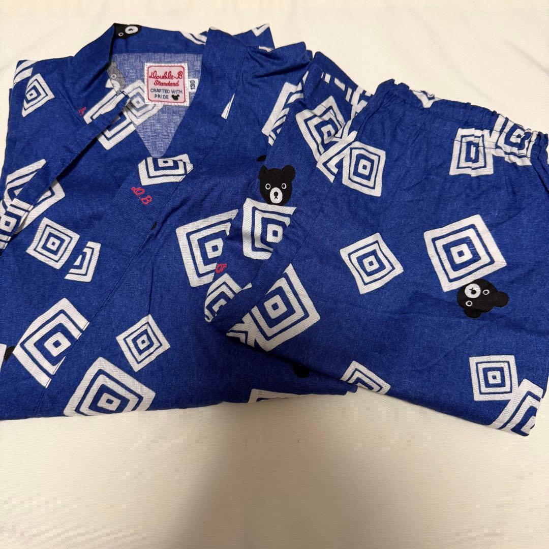 ミキハウス ダブルビー 甚平 - メルカリ