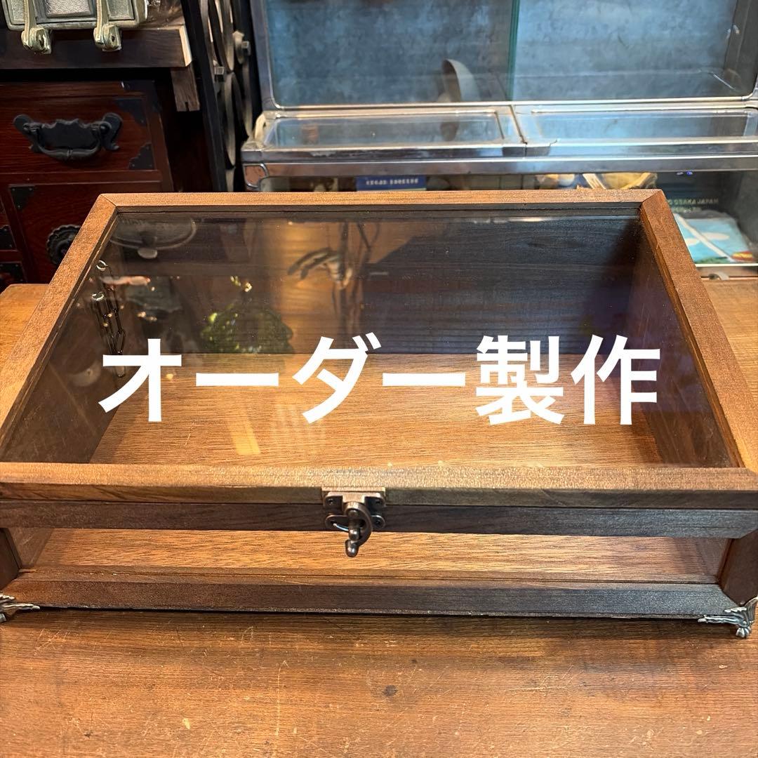 tachan様 オーダー木製ガラスケース - メルカリ