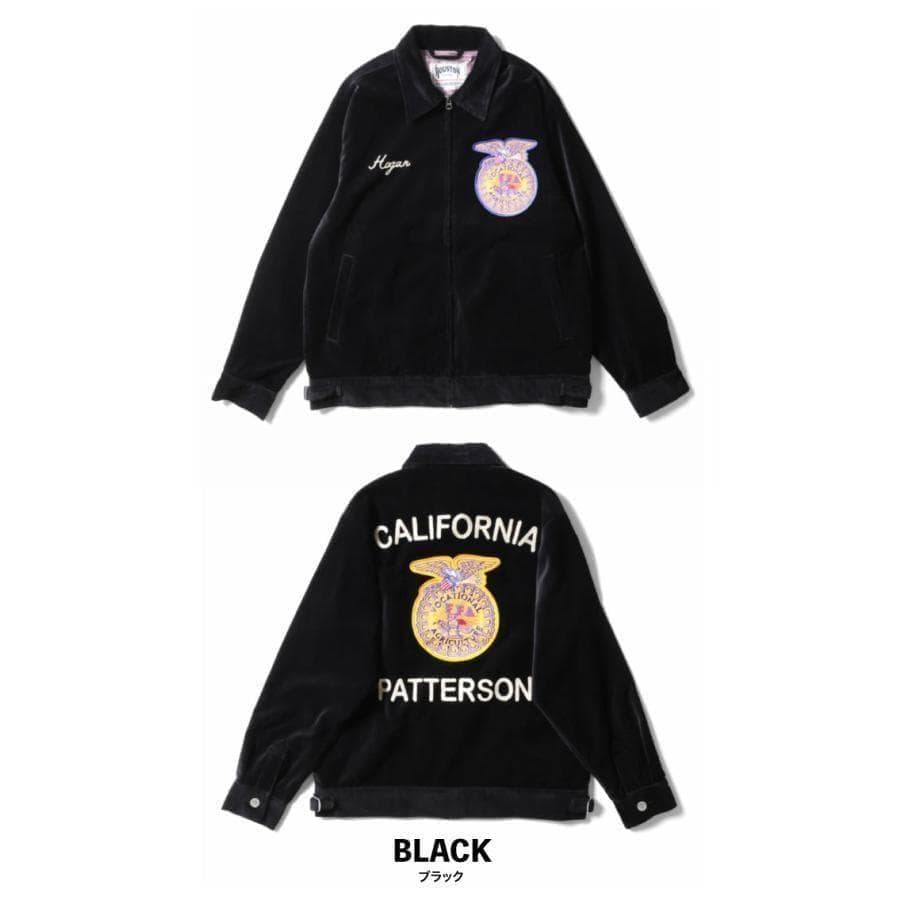 新品タグ付き＊HOUSTON ヒューストン FFAジャケット ブラック XL