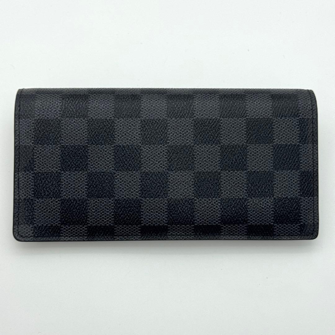 保管品級】ヴィトン ダミエグラフィット ポルトフォイユ ブラザ 長財布
