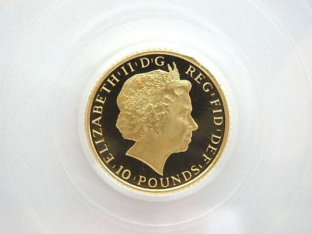 2011年 イギリス ブリタニア 10ポンド 金貨 PCGS PR70DCAM - メルカリ