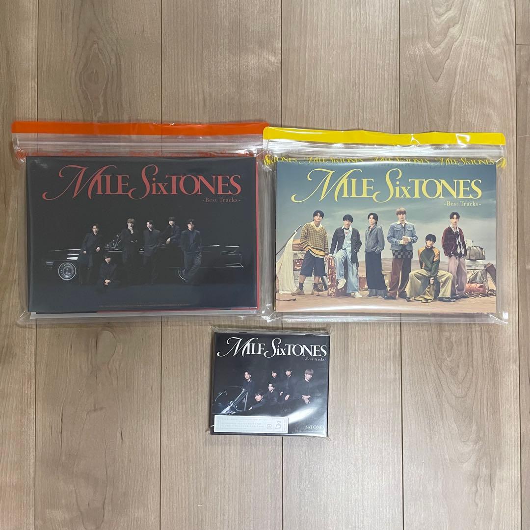 SixTONES MILESixTONES 3形態セット【封入特典あり】 Amazon.co.jp: 【メーカー特典あり】MILESixTONES -Best Tracks- (3