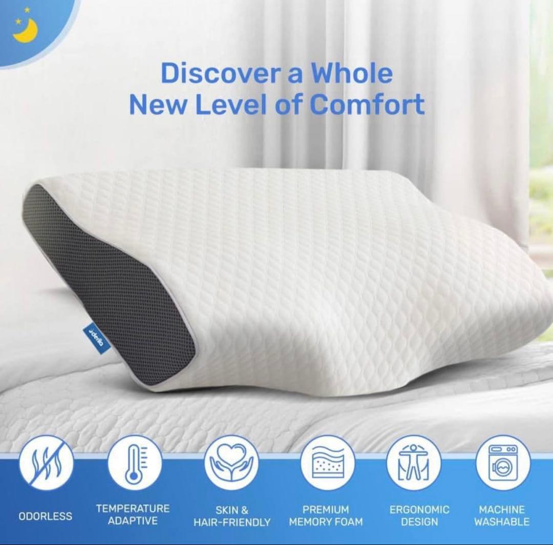 Derila（デリラ）安眠枕 メモリーフォーム 快眠 枕カバー付 新品未開封‼︎Derila（デリラ）安眠枕 メモリーフォーム 快眠 - メルカリ