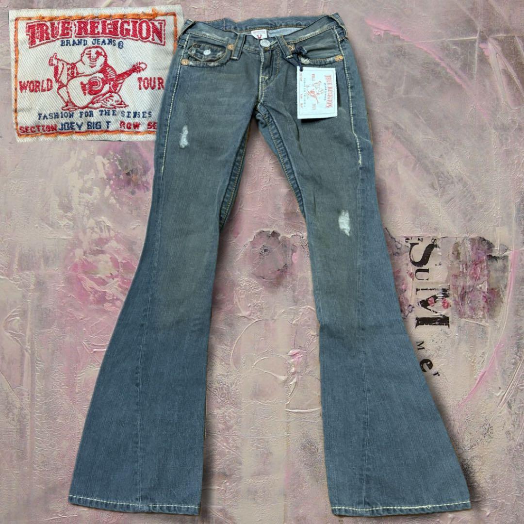 希少カラー】TRUERELIGION JOEY 25フレアデニム y2k - メルカリ