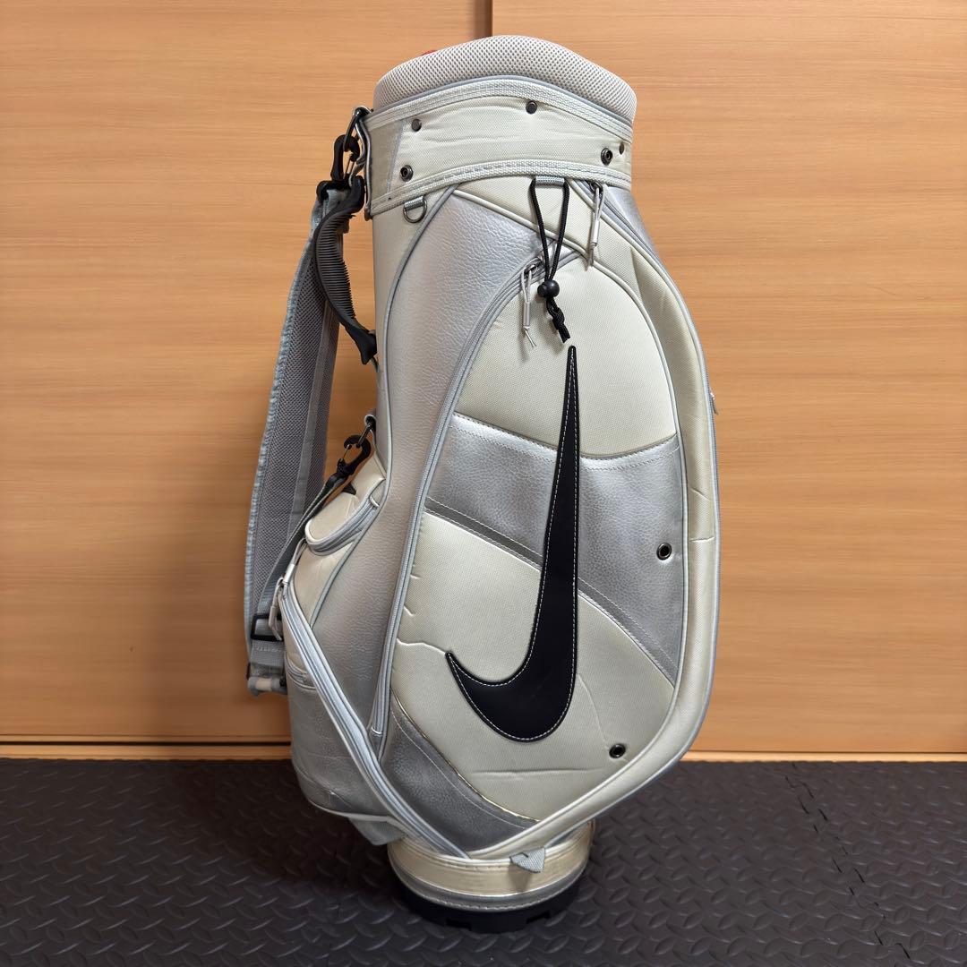 NIKE GOLF ナイキ ゴルフ キャディバッグ 6分割 ホワイト フード