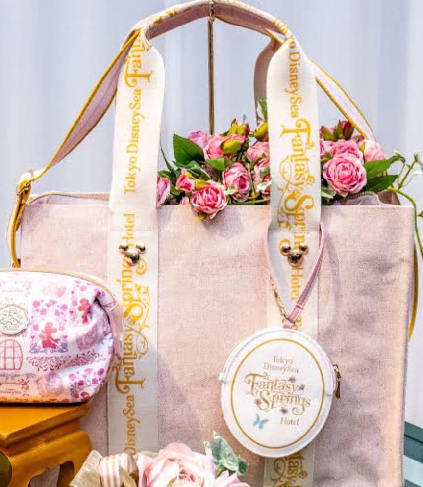 宿泊者限定＋シール】 ファンタジースプリングスホテル トートバッグ