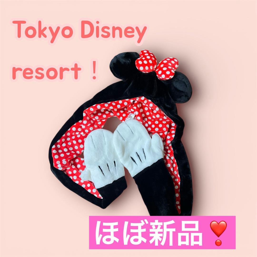 早い者勝ち‼️東京ディズニーリゾート ミニー ファンキャップ マフラー
