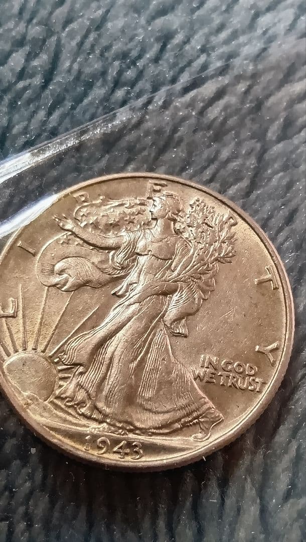 1943年 ウォーキング・リバティ ハーフダラー - メルカリ
