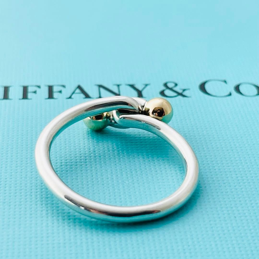 正規品】12号 ティファニー フック＆アイ K18xSV ゴールド 750 - メルカリ