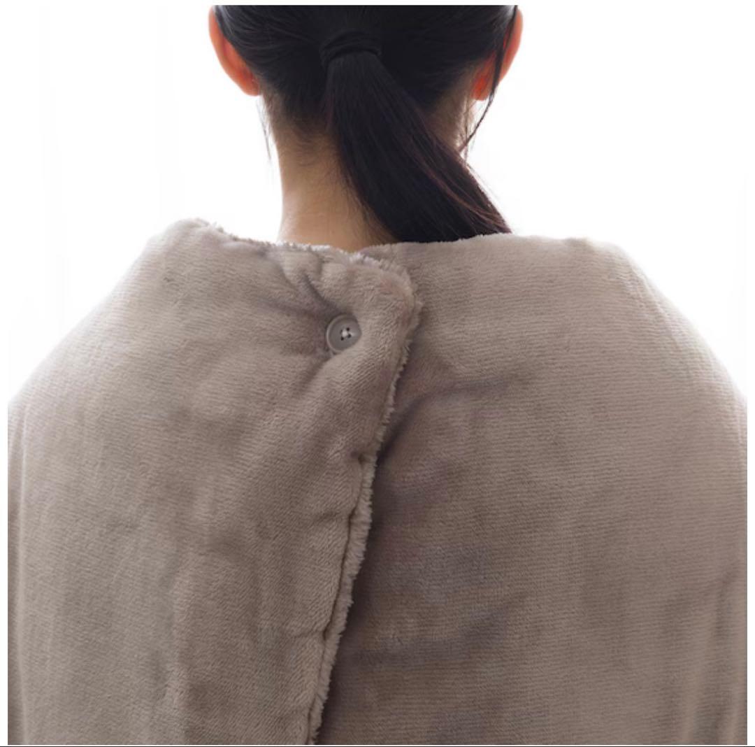 超美品】2枚合わせくりえり毛布 シングル(NウォームWSP モカ A2512