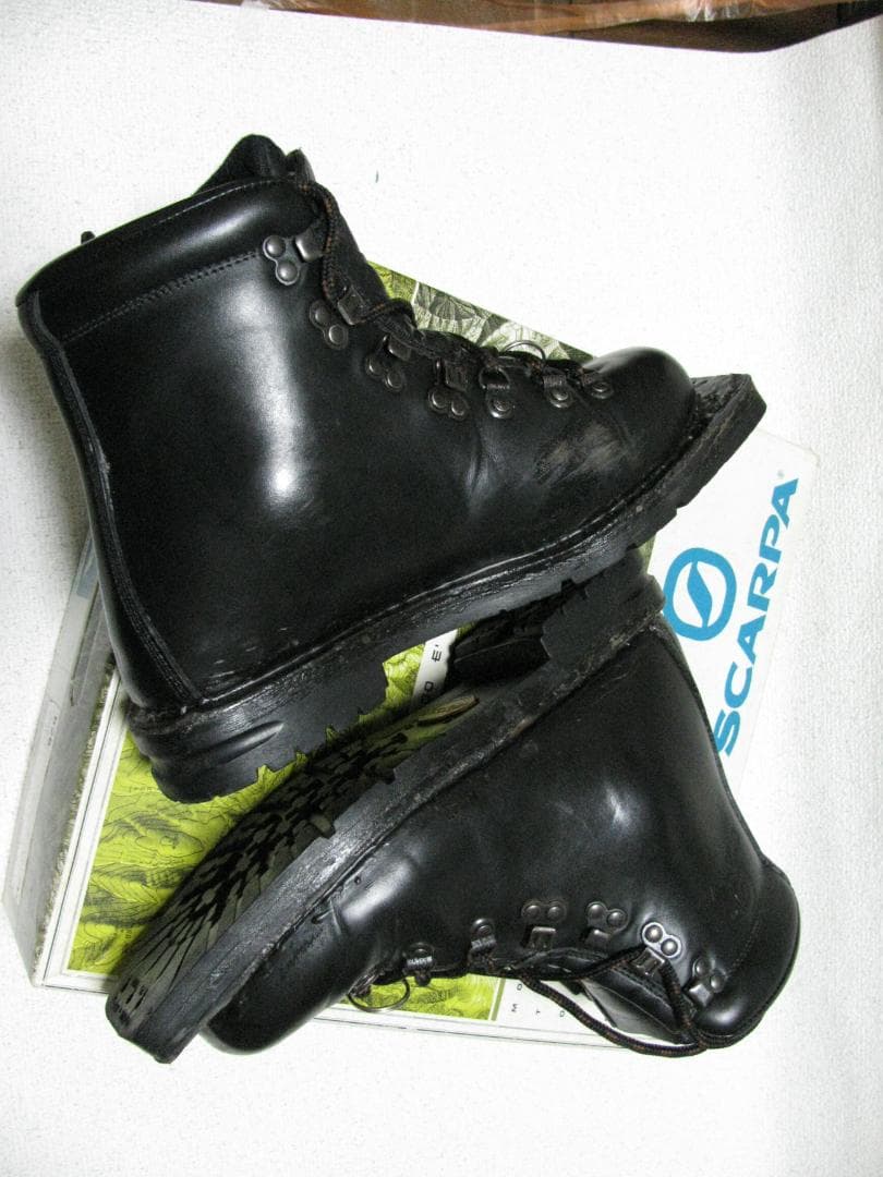希少 スカルパ SCARPA ビンソン テレマーク レザーブーツ UK6 - メルカリ