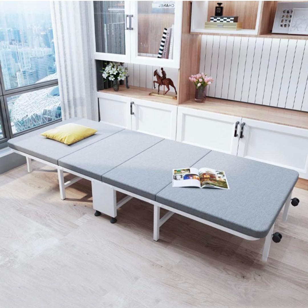 折り畳みベッド マットレス付 シングル コンパクト 組み立て簡単 キャスター付 folding-bed.jpg